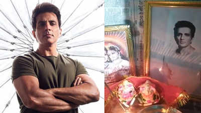Sonu Sood's message to the man who is 'worshipping' the actor at his home temple is winning hearts!