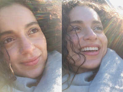 Kangana Ranaut shares early morning sun-kissed photos while welcoming cold winter mornings in Manali