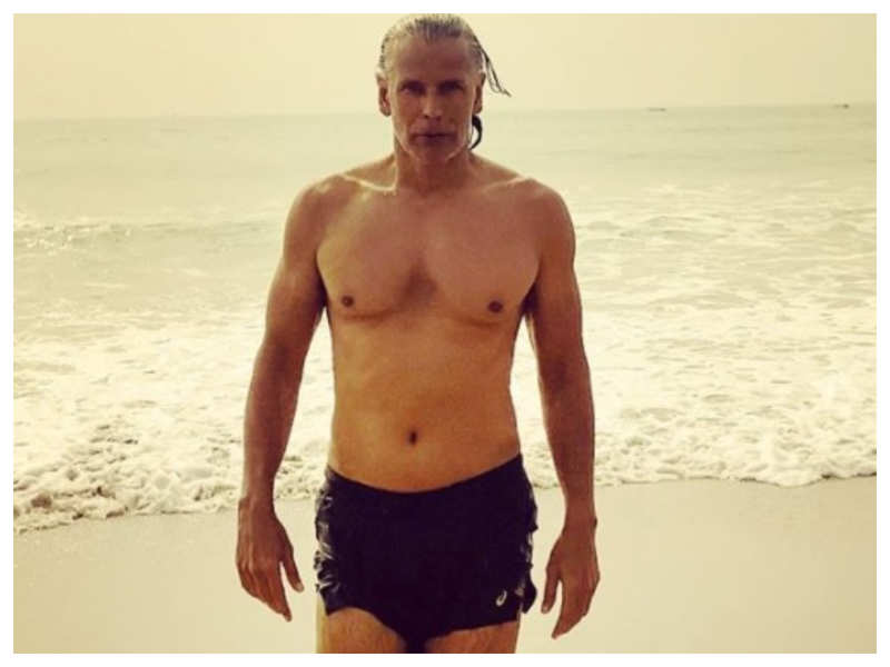 Milind Soman Amps Up The Heat On Instagram With His Beach Picture Hindi Movie News Times Of India