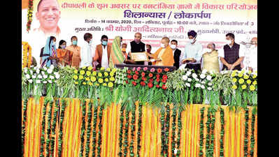 Yogi Adityanath gifts Rs 75 lakh projects to Vantangia village on Diwali