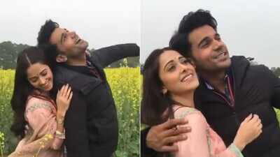 Rajkummar Rao and Nushrratt Bharuccha recreate Kajol and Shah Rukh Khan's iconic scene from 'DDLJ'