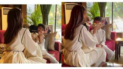 This video of Shilpa Shetty’s son celebrating his first Bhai Dooj with his sister is all things cute