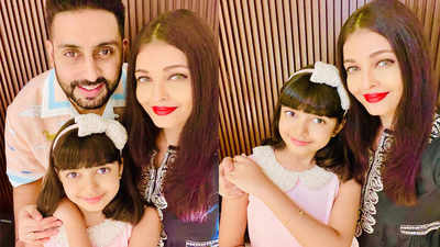 Photos: Aishwarya Rai Bachchan and Aaradhya Bachchan's chic