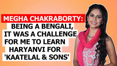 Megha Chakraborty: Being a Bengali, it was a challenge for me to learn Haryanvi for 'Kaatelal & Sons'
