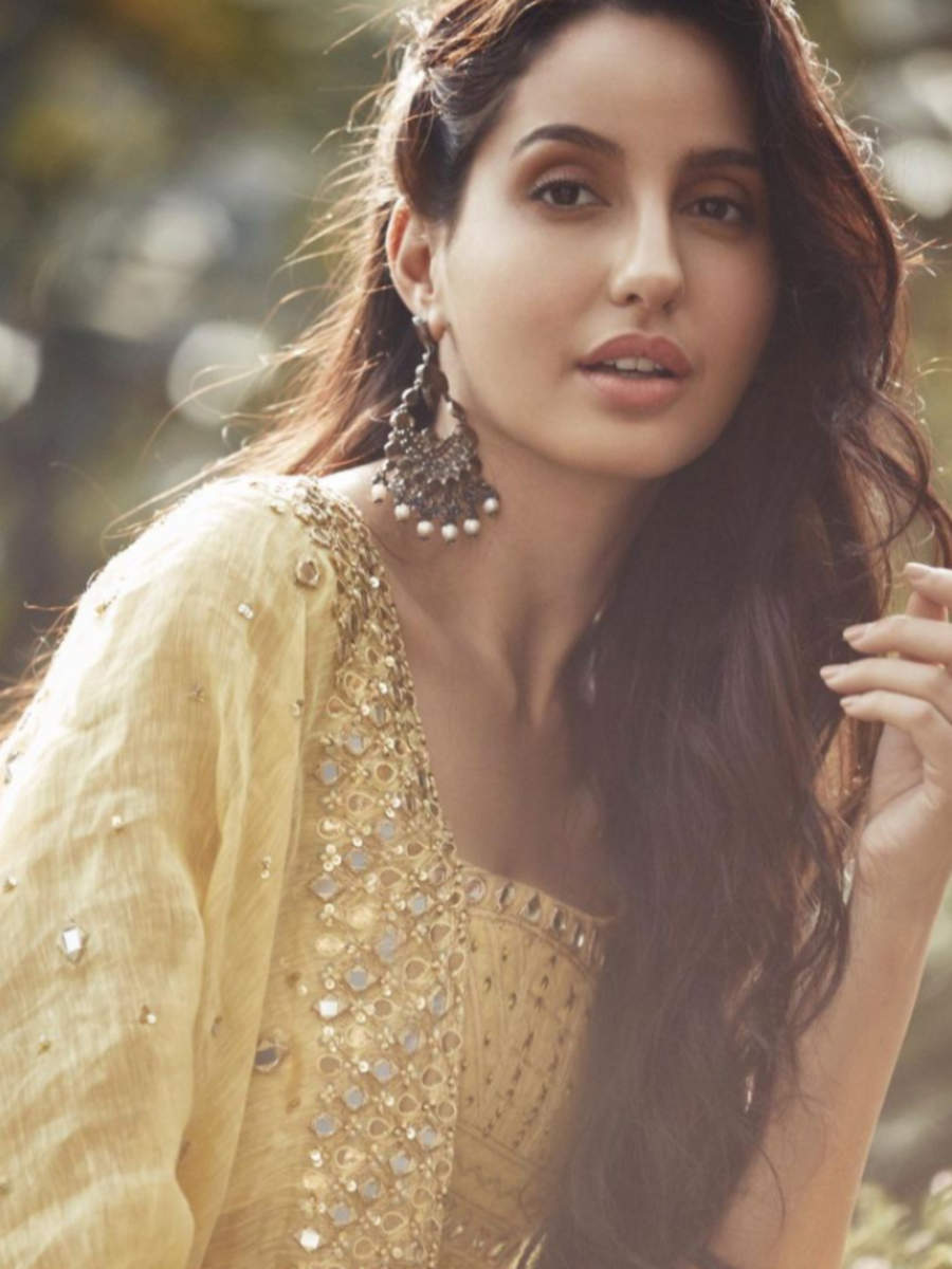 Nora Fatehi's Alluring Ethnic Wardrobe | Times of India