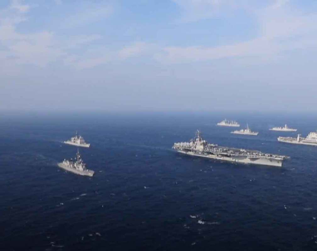 
Watch: Warships of QUAD countries in Western Indian Ocean for Malabar Exercise 2020
