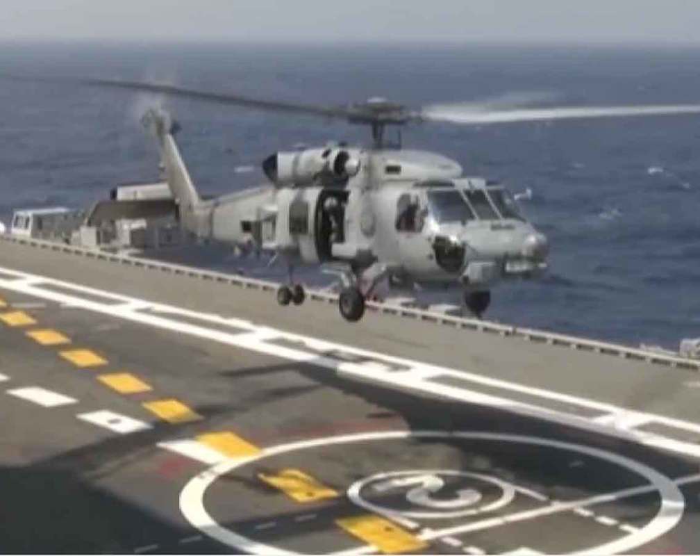 
Watch: Cross-deck landing performed during phase 2 of Malabar Exercise 2020
