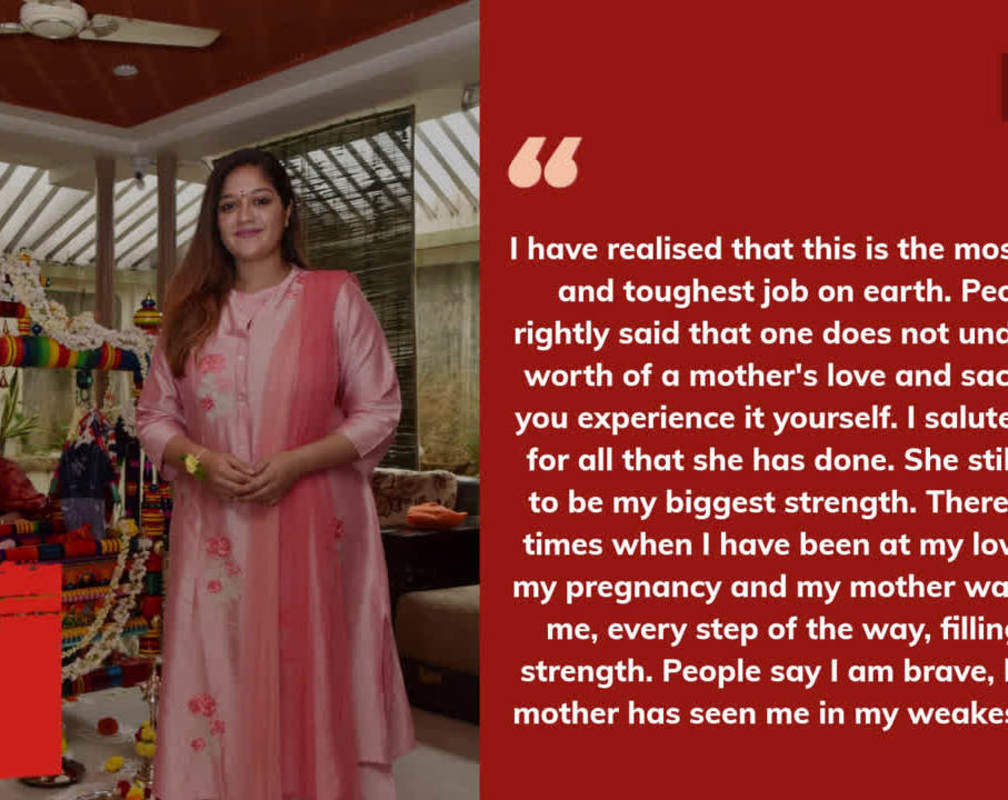 
Meghana Raj Sarja talks about motherhood, baby Chintu and husband Chiranjeevi
