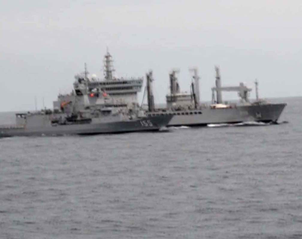 
Watch: INS Deepak conducts replenishment task during Malabar exercise phase 2
