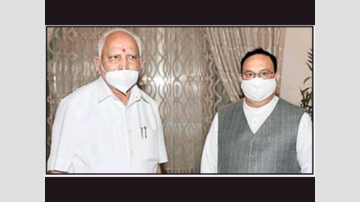 BS Yediyurappa: Karnataka CM Meets JP Nadda But Back Empty-handed ...