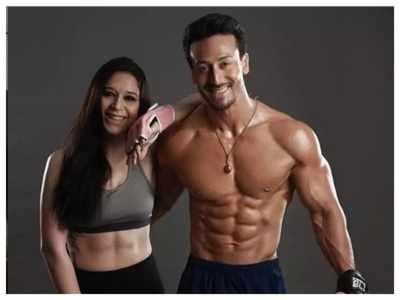 Tiger Shroff's sister Krishna mocks him for missing his target 3 out of 4 times; calls him 'Weeeak' - watch video