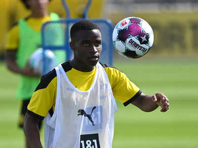 Dortmund teen Moukoko on verge of making Bundesliga history