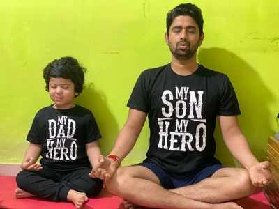Manmohan Tiwari: My son and I do yoga everyday in the morning