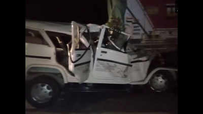 UP: Six children among 14 killed in accident on Prayagraj-Lucknow highway