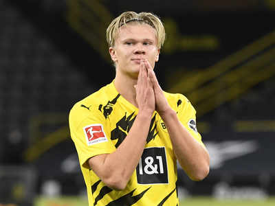 Dortmund S Erling Haaland Wins Golden Boy Award Football News Times Of India