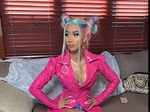28-year-old rapper Cardi B appeared on the cover of Footwear News magazine in Goddess Durga pose with shoes in her hand