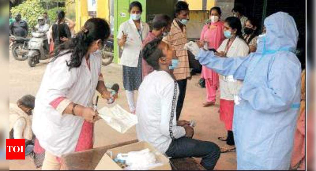 Karnataka Coronavirus Karnataka Reaches One Crore Covid 19 Tests Landmark Bengaluru News Times Of India