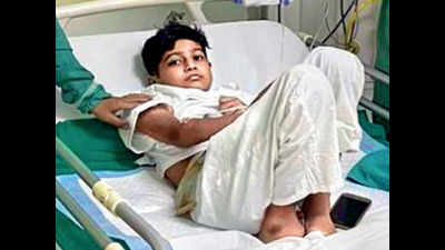 Maharashtra: Covid hits boy’s intestine, dad’s donation saves him