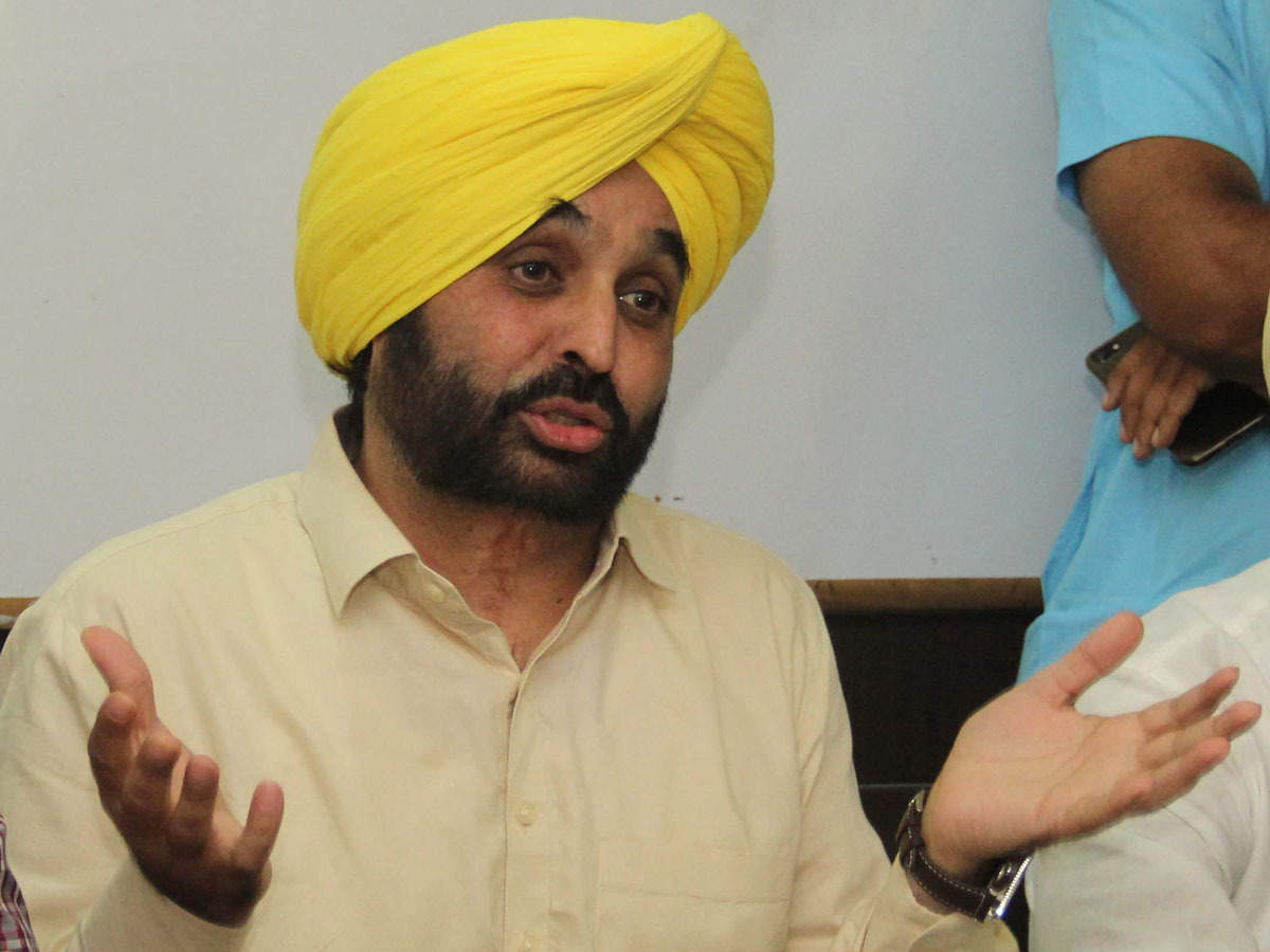 Bhagwant Mann speaks 