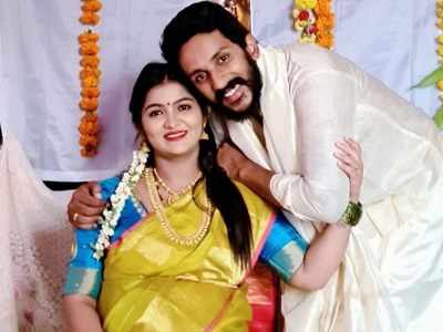 Celebrity couple Radhika-Shravanth blessed with a baby girl