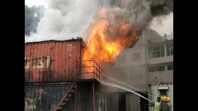 Fire breaks out in labourer sheds in Himachal Pradesh's Solan district
