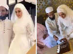Bigg Boss 6 fame Sana Khan gets married to Mufti Anas in Surat