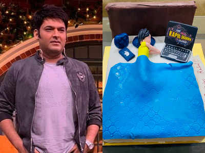 Kapil Sharma shares pic of a fan celebrating birthday with a unique designed cake while fighting Covid-19