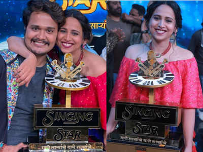 Swanandi Tikekar bags the trophy of Singing Star; says "blessed to have a mentor like Rohit Raut"