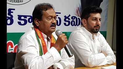 Hyderabad: Congress terms TRS manifesto for GHMC elections as a bundle ...