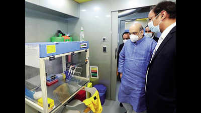 Mobile lab set up at ICMR HQ to offer free RT-PCR tests in Delhi