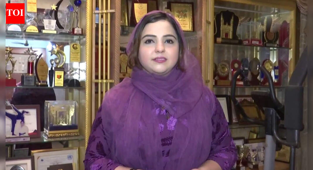 International karate champ Syeda Falak enters politics to fight for ...