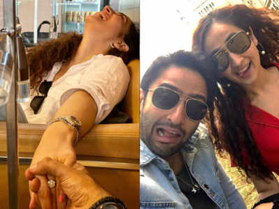 Shaheer Sheikh gets engaged to gf Ruchikaa Kapoor; shares pic