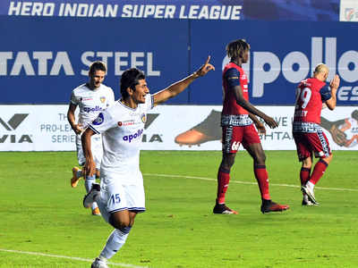 Anirudh Thapa's first minute strike sets up Chennaiyin's 2-1 win over Jamshedpur