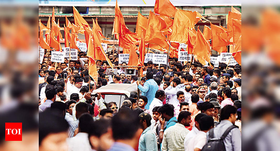 Maratha Activists To Carry The Quota Torch To Mumbai | Aurangabad News ...