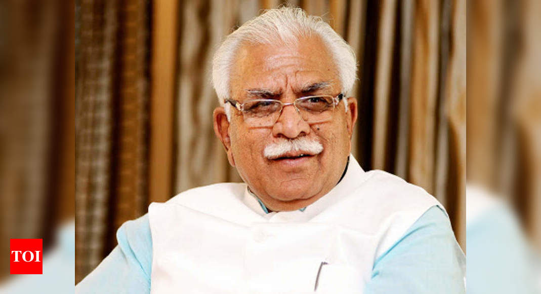 No Night Curfew But Restriction In Some Districts Haryana Cm Manohar Lal Khattar Chandigarh News Times Of India