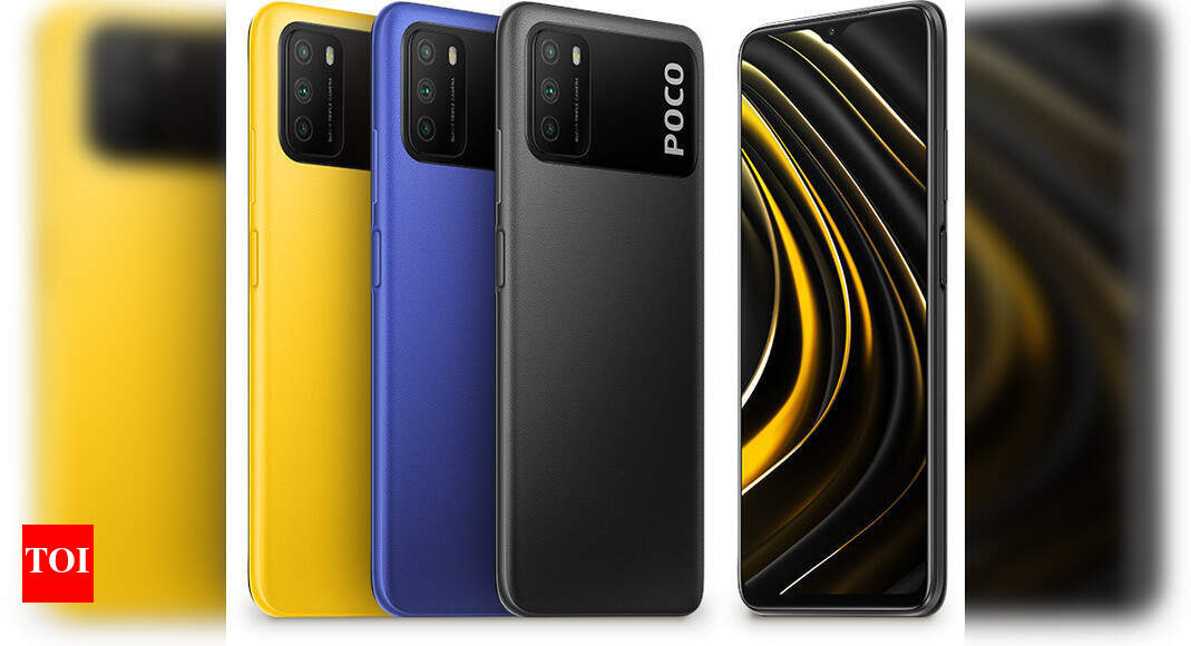 Poco M3 with 6000mAh battery launched - Times of India