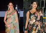 Priyanka Chopra's black sari or Anushka Sharma's green sari: Who wore the floral drape better?