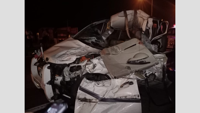 Two die as SUV rams stationary truck in Tamil Nadu | Trichy News ...