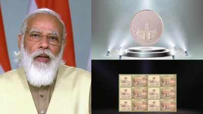 PM Modi releases special stamp, Rs 100 coin at Lucknow University Foundation Day celebrations
