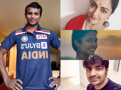Natarajan receives his first Indian jersey; Kollywood celebs congratulate the cricketer