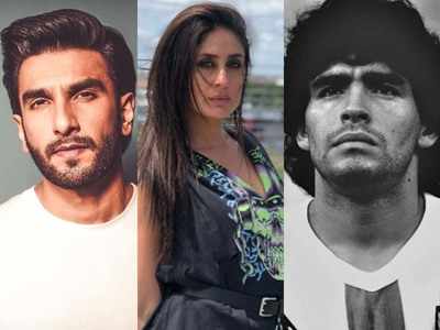 Ranveer Singh, Kareena Kapoor Khan, Arjun Kapoor and other Bollywood celebs mourn the demise of football legend Diego Maradona