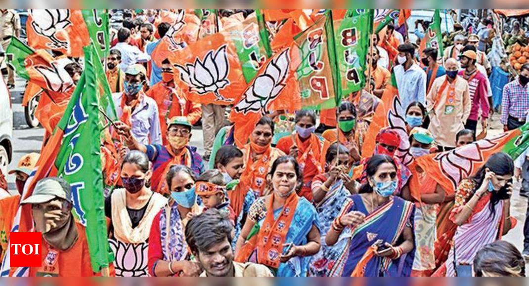 GHMC Elections: Saffron Party Putting Up Tough Fight, Stakes High In ...