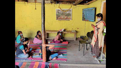 Bengaluru-based NGO helps children in rural areas attend Samveda classes