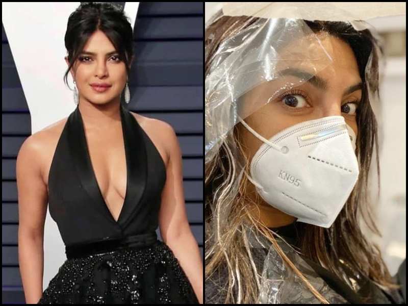 Photo: Priyanka Chopra Jonas starts prepping for her next 'Text For You';  gets her hair and nails done | Hindi Movie News - Times of India