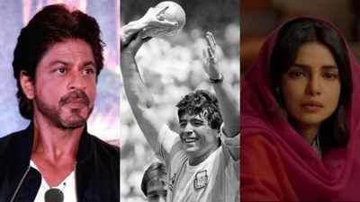 Priyanka Chopra and Shah Rukh Khan mourn the demise of football legend Diego Maradona