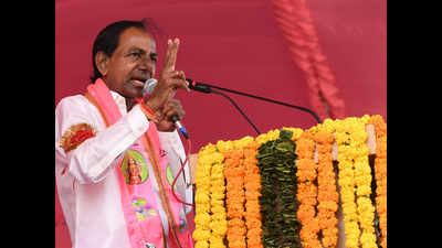 Be firm against forces trying to disrupt peace, Telangana CM KCR tells cops