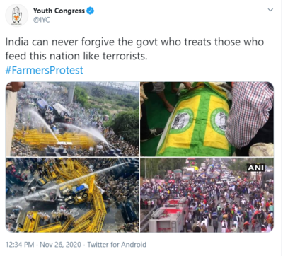 FACT CHECK: Youth Congress uses old photos to tweet on farmers protest