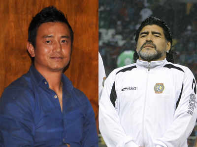 'Childhood hero' Maradona inspired me to take up football: Bhaichung Bhutia