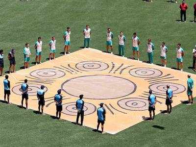 India, Australia players form 'Barefoot Circle' in support of BLM movement to acknowledge indigenous Australians