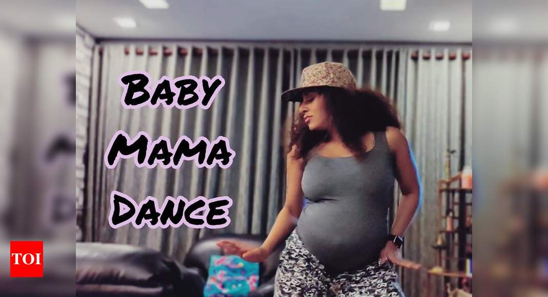 Download Baby Mama Dance Pearle Maaney Dances Her Heart Out With The Baby Bump Shares Baby Mama Dance Video Captured By Hubby Srinish Times Of India